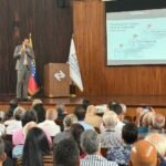 Alejandro Domínguez se reúne con Delcy Rodríguez para impulsar el desarrollo del fútbol venezolano